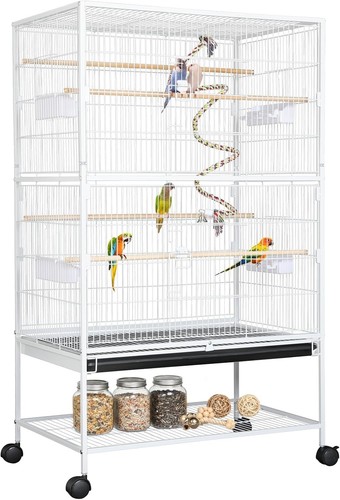 132cm large bird - bird, cage,