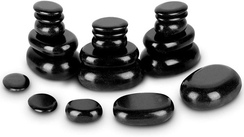 Hot stone massage - hot,