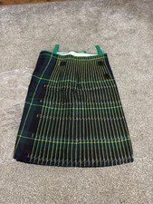 Unissued Vintage Army No3 Gordon Highlanders Kilt Military Pure Wool Tartan