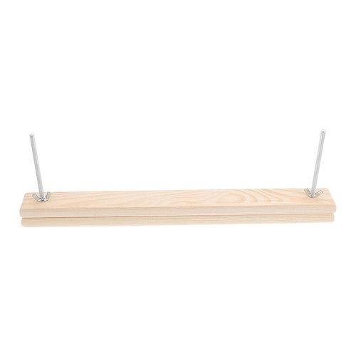 Manual paper presser - manual, wooden