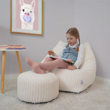 Big Kids Snuggle Chair Bean Bag - Pre-Filled Children's Seat - Home furniture