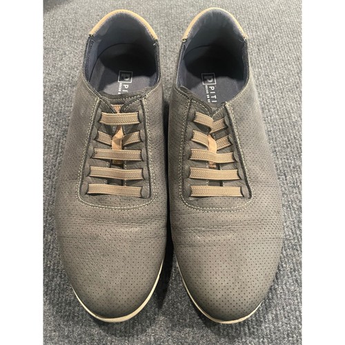 Pitillos mens grey perforated - grey,