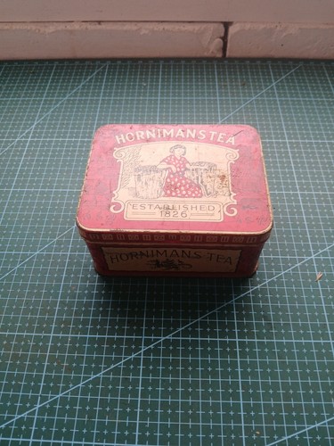 Vintage hornimans tea tin - vintage,