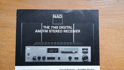 Nad 7140 manual circuit - 7140,