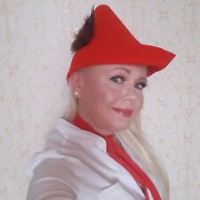 Red pointed medieval archer