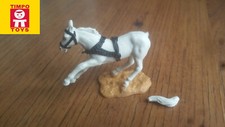 TIMPO Toys White Horse Plastic
