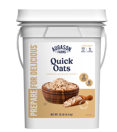 Quick oats emergency food - oats,