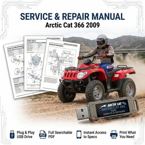 Arctic cat 366 2009 service - cat,