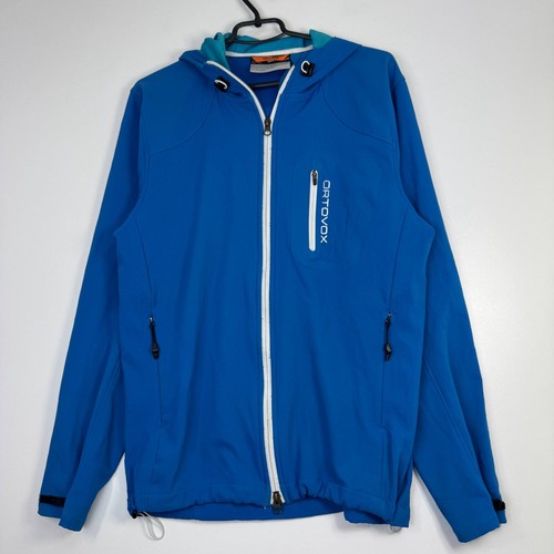 Ortovox blue softshell hooded - ortovox,