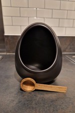 Nigella Lawson Salt Pig Black