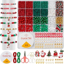 zenmag Christmas Beads, Red