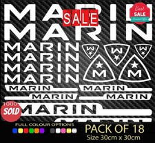 MARIN bikes Vinyl Decal
