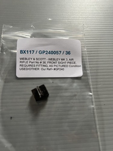 Spare part for webley scott - part,