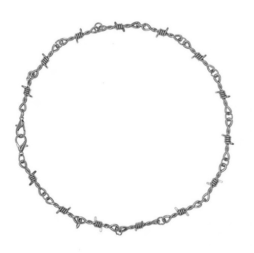 Barbed wire punk goth - barbed,