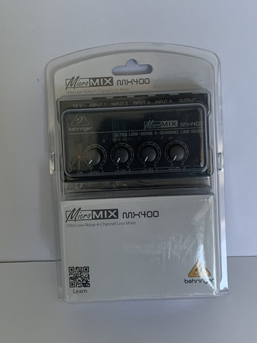 Behringer micromix mx400 - behringer,