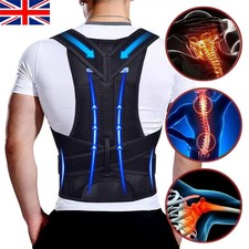 Adjustable Posture Corrector Back Brace Men & Women Lumbar Shoulder Support Belt