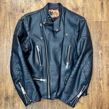 Motorcycle Leather Jacket Wolf