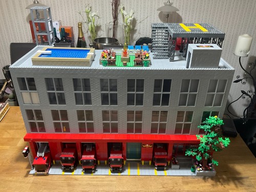 Custom lego city - lego, station