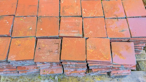 Reclaimed red terrocotta - red,