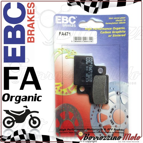 Front brake pad kit - brake, organic