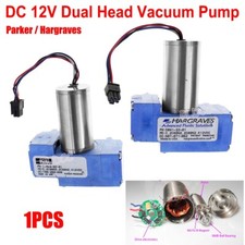 Parker / Hargraves Double Head Air Pump Small Diaphragm Pump DC 12V Vacuum Pump