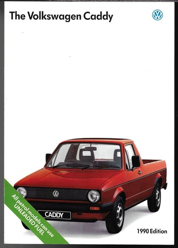 Volkswagen caddy pick 1990 - caddy, pick-up