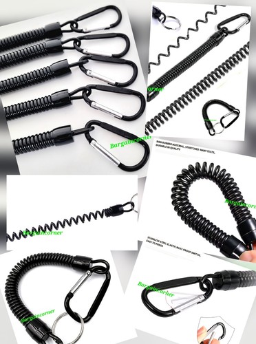 Spiral keyring stretchy key - spiral,