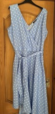 Blue Polka Dot Size 18