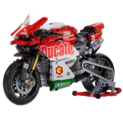 New technic series motorcycle - new,