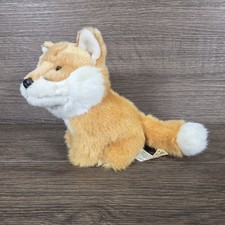 WWF Anna Club Plush Small Red Fox Soft Toy Plush Rare Retired 1986 