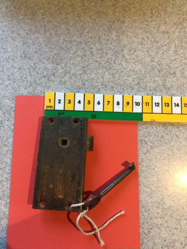 Vintage lock with - , for