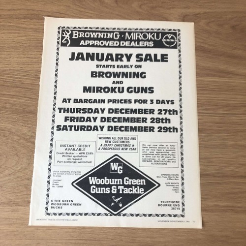 Guns63 magazine advert 12x9 - magazine,
