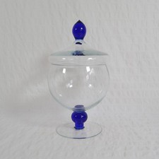 Vintage Glass Bonbon Jar