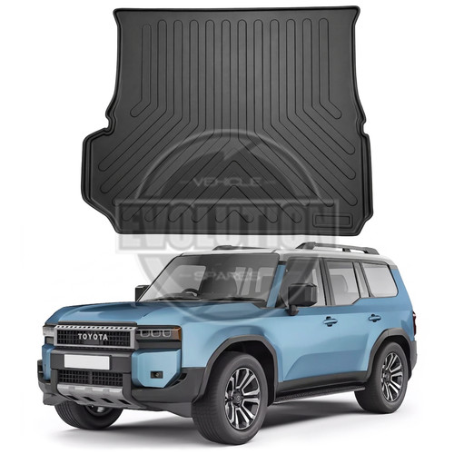 Rubber boot mat - tray, for