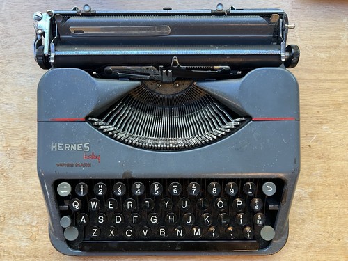 Hermes baby typewriter vintage - hermes,
