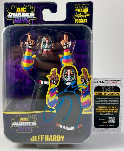 Jeff hardy signed major - jeff,