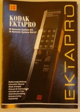 Instructions slide projector KODAK EKTAPRO IR remote RA & RA/LP ORIGINAL MANUAL