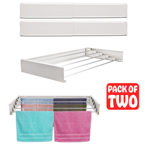 100cm wall mounted airer - 2,