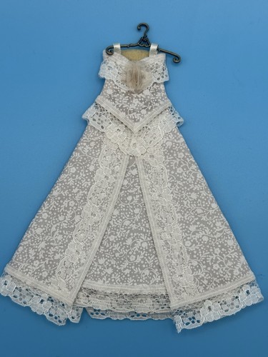 Dolls house wedding dress - 1:12,