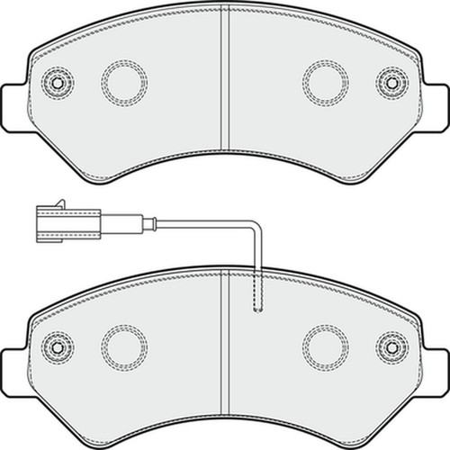 Brake pads set for citroen - pads,