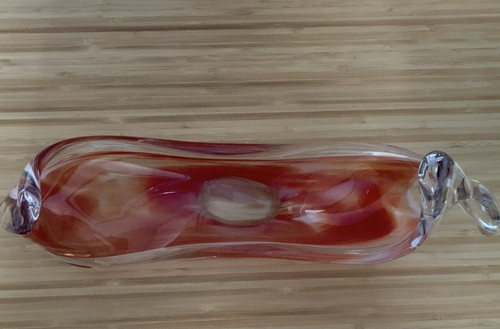Murano style vintage - vintage, orange