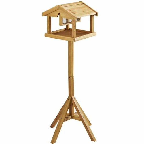 Premium wooden bird table - premium,