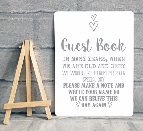 Guest book wishing tree - a5,