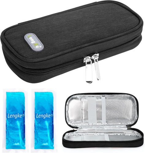 Insulin cooler travel case - travel,