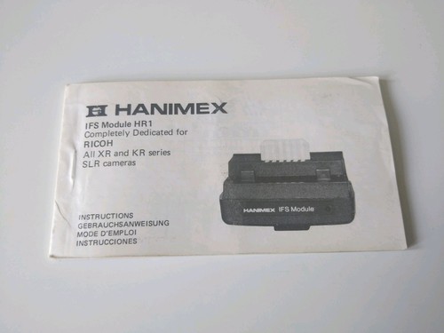 Hanimex ifs module - module, hr1