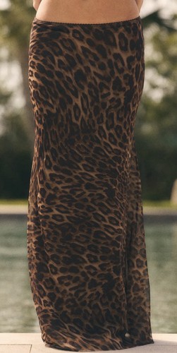Zara leopard print mesh - zara,