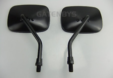New Pair Black Scooter Mirrors For Aprilia Scarabeo  Habana 50 1250 150 160 200