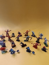 Vintage Toy Figures - Lone Star & Crescent Soldiers / Indians / Cowboys (2748)