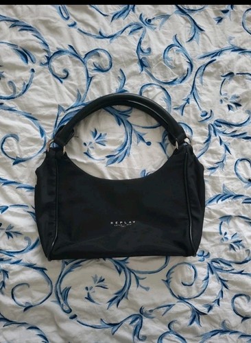 Replay black nylon shoulder - replay,