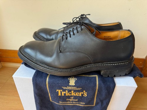 Trickers derby lace black - trickers,